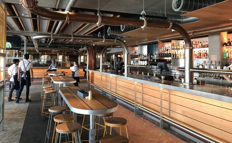all hands brewery inside bucks