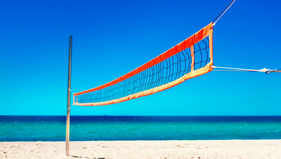 Gold coast beach volleyball