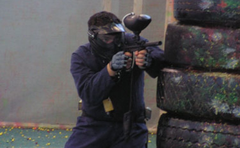 world series paintball action hens