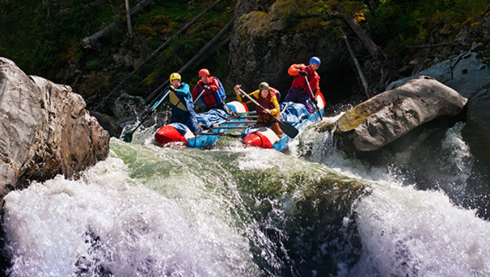 White Water Rapids Queenstown - The Bucks Co 