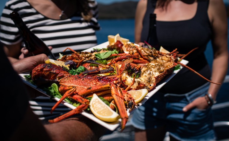 tassie boat the bucks co food